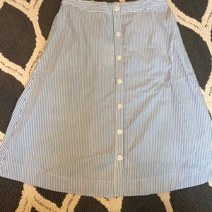 A New Day Button Front Skirt